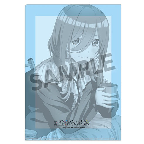 『映画 五等分の花嫁』描き下ろしクリアファイル 中野三玖 キャンプ ver.