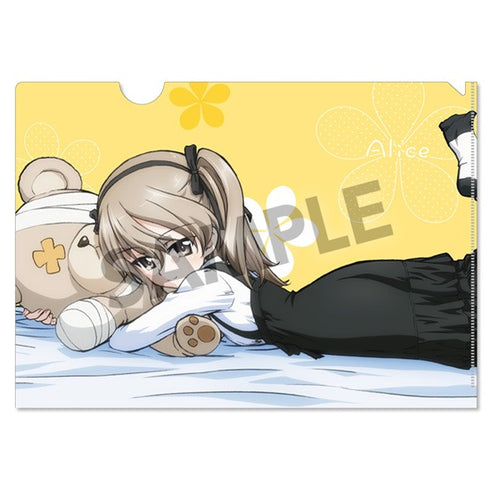 『ガールズ&パンツァー 最終章』クリアファイルセット 島田愛里寿 添い寝 ver.