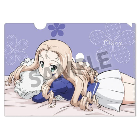 『ガールズ&パンツァー 最終章』クリアファイルセット マリー 添い寝 ver.