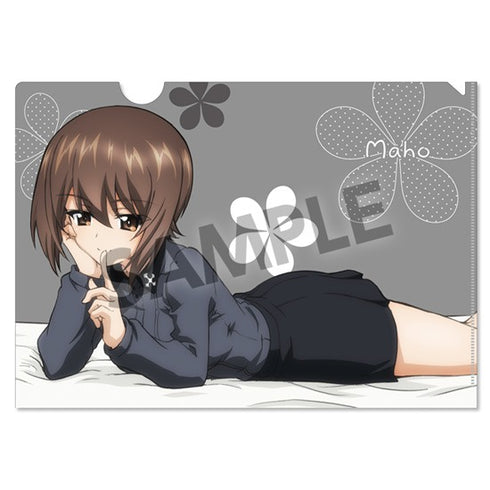 『ガールズ&パンツァー 最終章』クリアファイルセット 西住まほ 添い寝 ver.