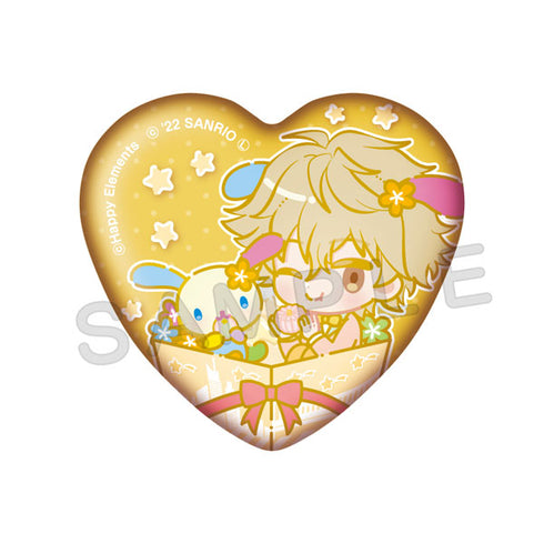 『エリオスライジングヒーローズ×サンリオキャラクターズ』トレーディング缶バッジ ギフトボックスver. BOX