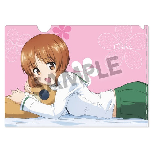 『ガールズ&パンツァー 最終章』クリアファイルセット 西住みほ 添い寝 ver.