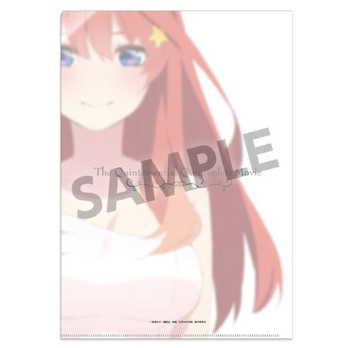 『映画 五等分の花嫁』クリアファイル 中野五月 ウェディングドレス ver.