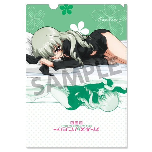 『ガールズ&パンツァー 最終章』クリアファイルセット アンチョビ 添い寝 ver.