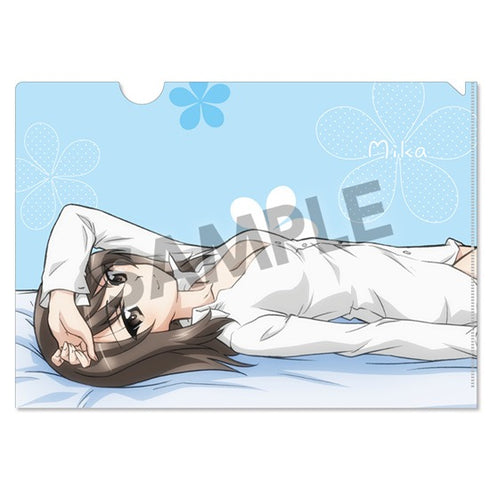 『ガールズ&パンツァー 最終章』クリアファイルセット ミカ 添い寝 ver.
