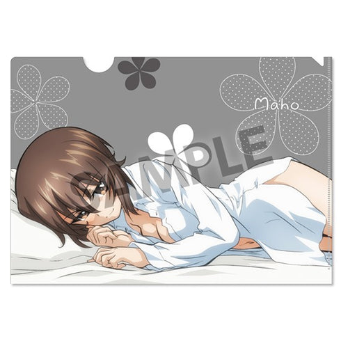 『ガールズ&パンツァー 最終章』クリアファイルセット 西住まほ 添い寝 ver.