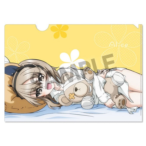 『ガールズ&パンツァー 最終章』クリアファイルセット 島田愛里寿 添い寝 ver.