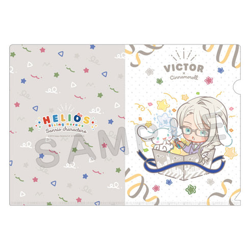 『エリオスライジングヒーローズ×サンリオキャラクターズ』トレーディングクリアファイル ギフトボックスver. BOX