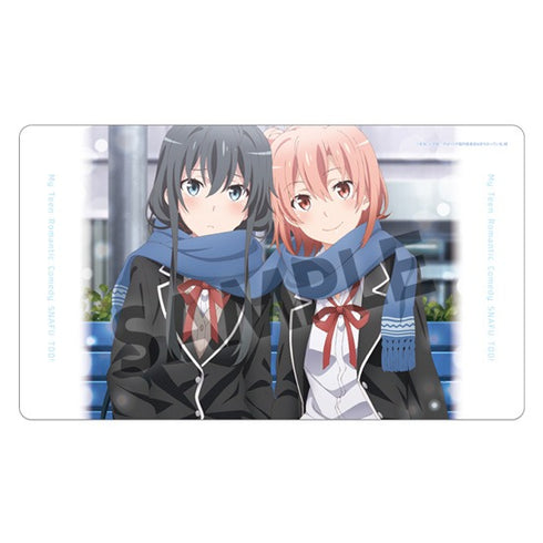 『やはり俺の青春ラブコメはまちがっている。続』ラバーマット 雪ノ下雪乃&由比ヶ浜結衣 制服 ver.