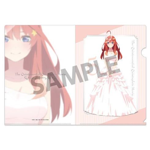 『映画 五等分の花嫁』クリアファイル 中野五月 ウェディングドレス ver.