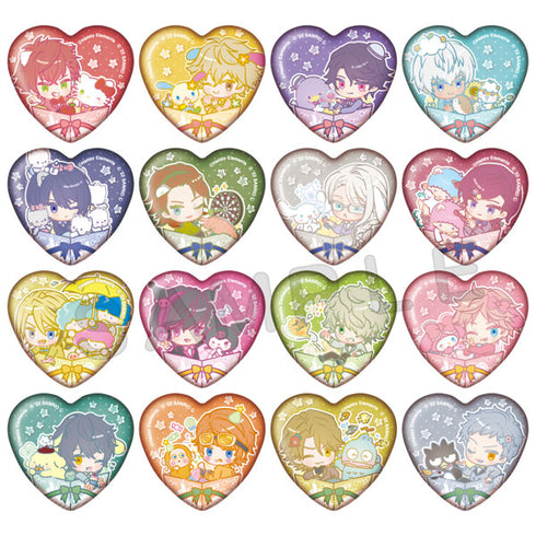 『エリオスライジングヒーローズ×サンリオキャラクターズ』トレーディング缶バッジ ギフトボックスver. BOX