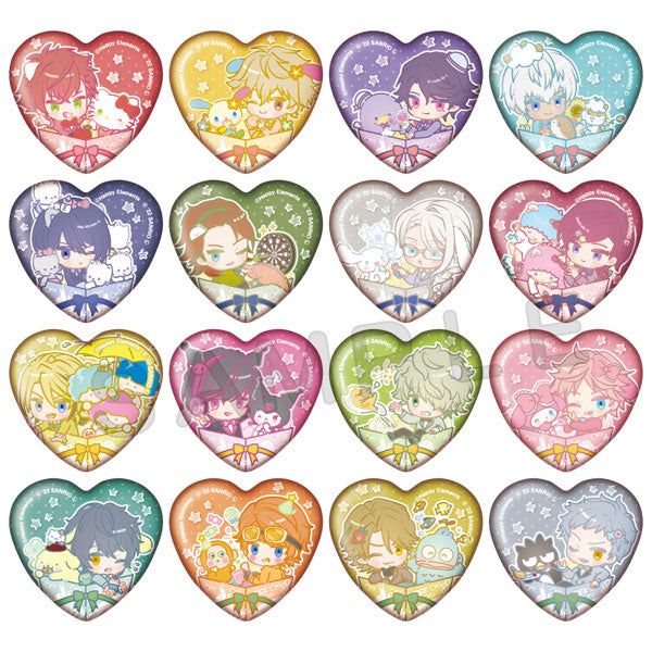 『エリオスライジングヒーローズ×サンリオキャラクターズ』トレーディング缶バッジ ギフトボックスver. BOX