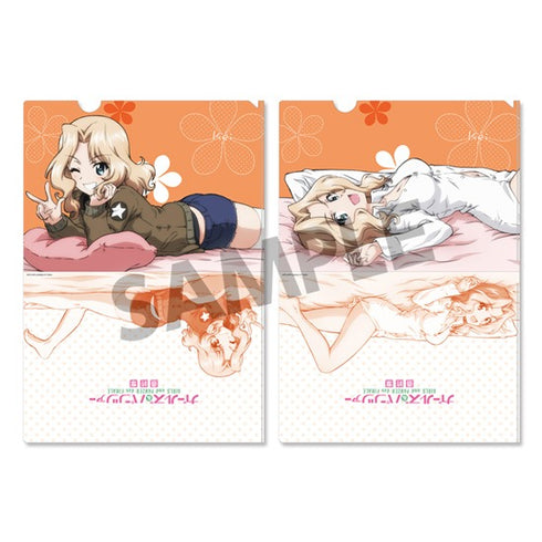 『ガールズ&パンツァー 最終章』クリアファイルセット ケイ 添い寝 ver.