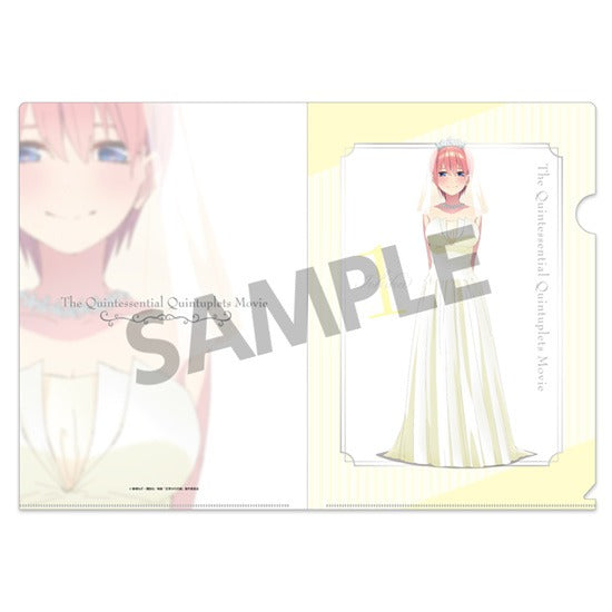 『映画 五等分の花嫁』クリアファイル 中野一花 ウェディングドレス ver.