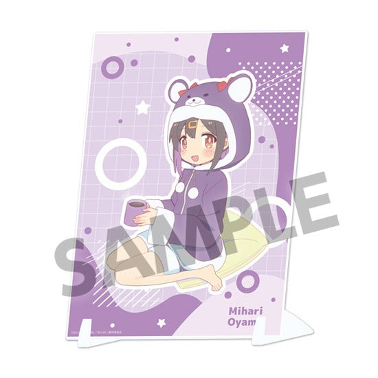 『お兄ちゃんはおしまい!』描き下ろしビジュアルアクリルプレート 緒山みはり パジャマパーティー ver.