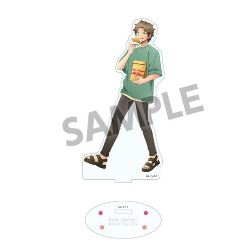『ワールドトリガー』描き下ろしアクリルフィギュア 佐鳥賢 日常 ver.