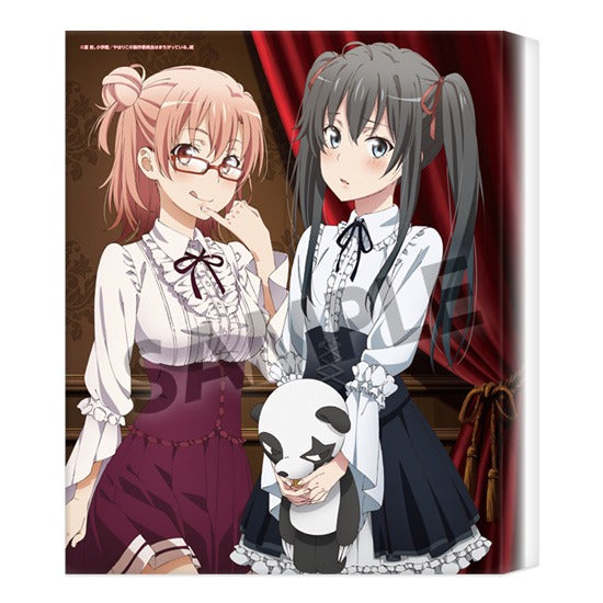 『やはり俺の青春ラブコメはまちがっている。続』キャンバスアート 雪ノ下雪乃&由比ヶ浜結衣 お嬢様 ver.