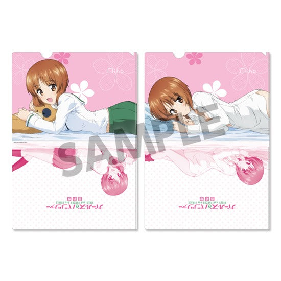 『ガールズ&パンツァー 最終章』クリアファイルセット 西住みほ 添い寝 ver.