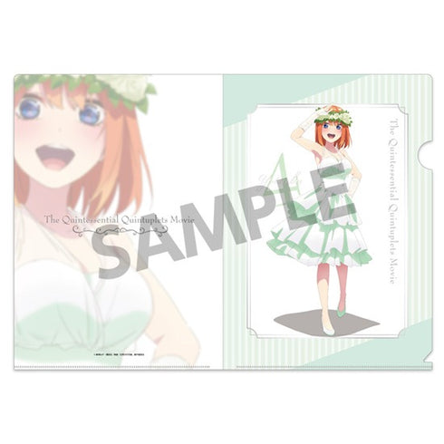 『映画 五等分の花嫁』クリアファイル 中野四葉 ウェディングドレス ver.