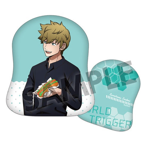 『ワールドトリガー』描き下ろしむにゃもちクッション 犬飼澄晴 日常 ver.