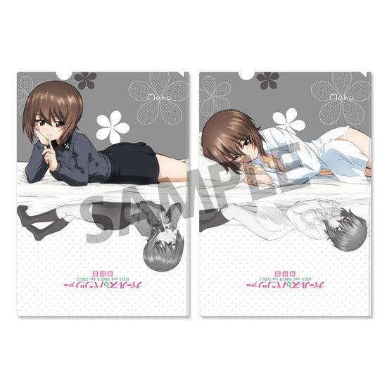 『ガールズ&パンツァー 最終章』クリアファイルセット 西住まほ 添い寝 ver.