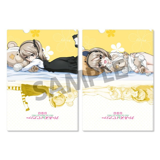 『ガールズ&パンツァー 最終章』クリアファイルセット 島田愛里寿 添い寝 ver.