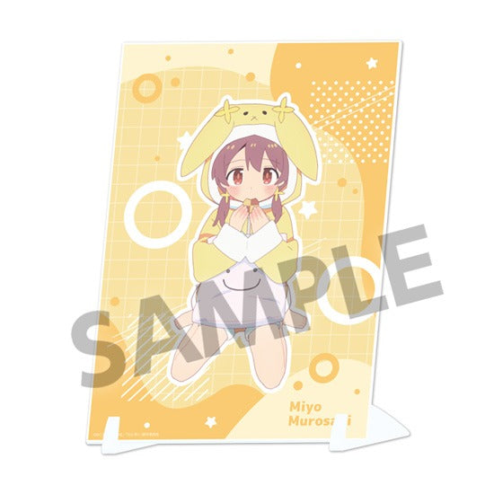 『お兄ちゃんはおしまい!』描き下ろしビジュアルアクリルプレート 室崎みよ パジャマパーティー ver.