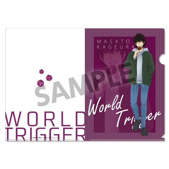 『ワールドトリガー』描き下ろしクリアファイル 影浦雅人 日常 ver.