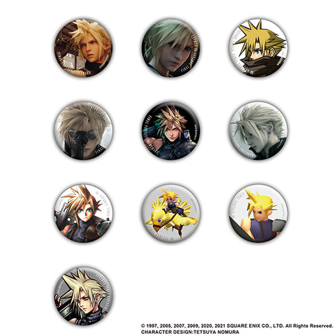 『ファイナルファンタジーVII』カンバッジコレクション クラウド・ストライフ vol.1 BOX