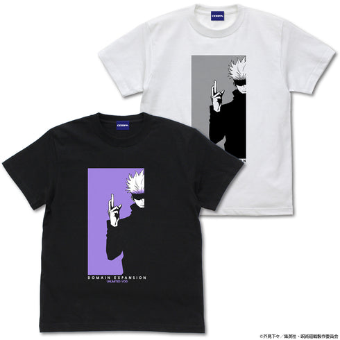 『呪術廻戦』五条悟 Tシャツ WHITE