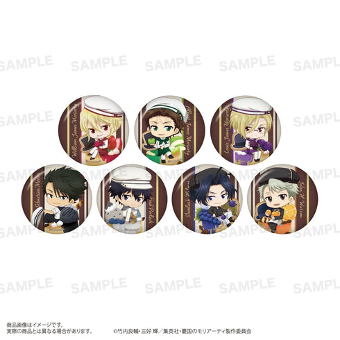 『憂国のモリアーティ』トレーディング缶バッジ <きゃらどるちぇ> BOX