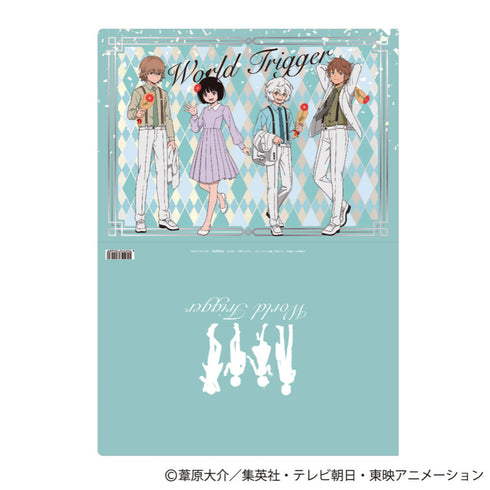 『ワールドトリガー』クリアファイル/空閑遊真&雨取千佳&緑川駿&絵馬ユズル