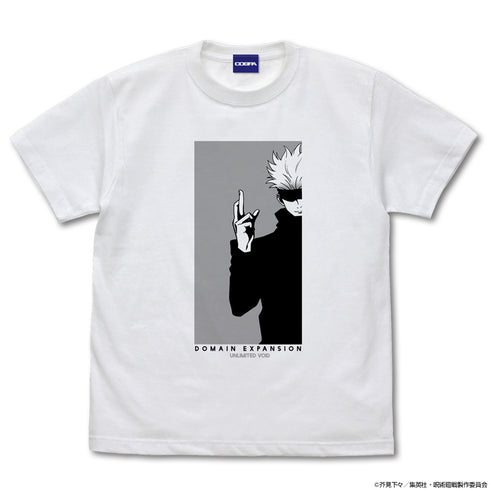 『呪術廻戦』五条悟 Tシャツ WHITE