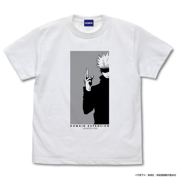『呪術廻戦』五条悟 Tシャツ WHITE