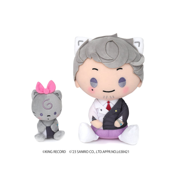 《Hypnosis Mic SANRIO NAKAYOKU EDIT》毛绒玩偶套装 天堂狱×喵喵喵喵喵
