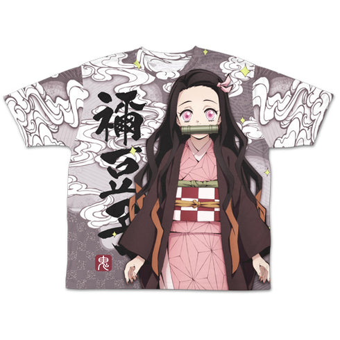 『鬼滅の刃』竈門禰豆子 両面フルグラフィックTシャツ