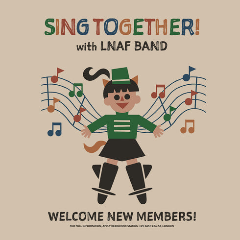 『連盟空軍航空魔法音楽隊ルミナスウィッチーズ』SING TOGETHER! Tシャツ