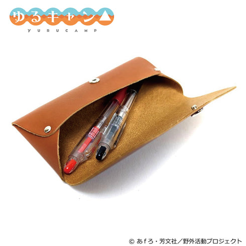 『ゆるキャン△』レザーマルチケース (なでしこ・千明・あおい)