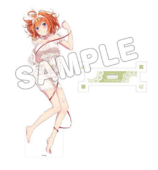 『五等分の花嫁∬』描き下ろしアクリルフィギュアM(ネグリジェ) 中野四葉