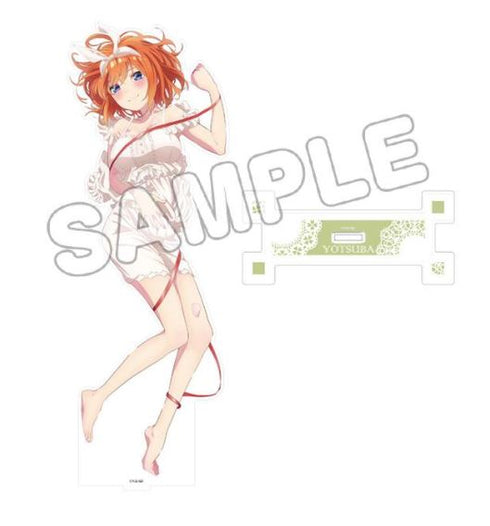 『五等分の花嫁∬』描き下ろしアクリルフィギュアL(ネグリジェ) 中野四葉