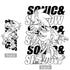 『ソニック・ザ・ヘッジホッグ』SONIC&SHADOW ジップパーカー WHITE
