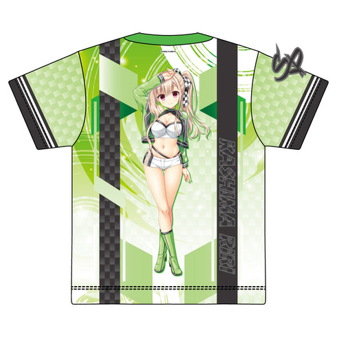 『かけぬけ★青春スパーキング!』描き下ろし フルグラフィックTシャツ 鹿島理々 RQver.