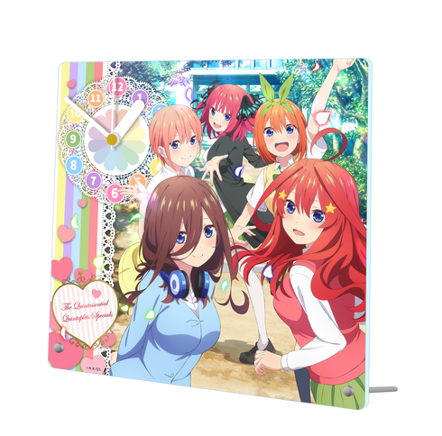 『五等分の花嫁∽』アクリル置時計