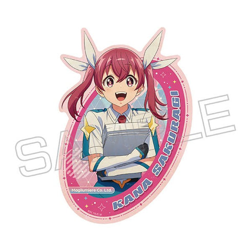 『株式会社マジルミエ』トラベルステッカー /(1)桜木カナ