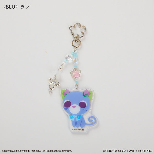 『お茶犬』キラキラアクリルキーホルダー ラン