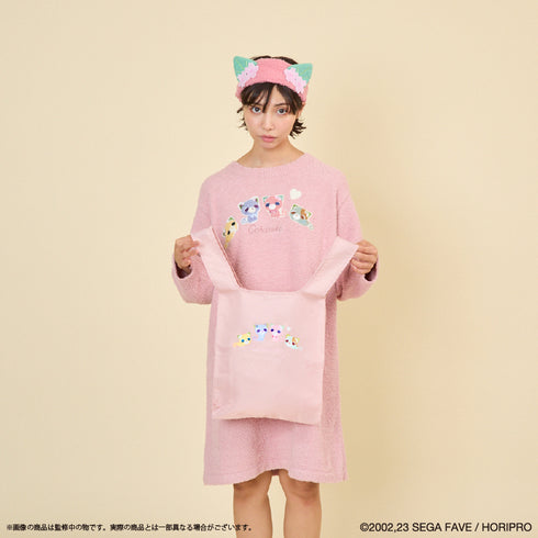 『お茶犬』エコバッグ PNK