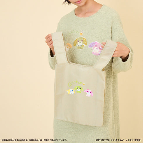 『お茶犬』エコバッグ GRN