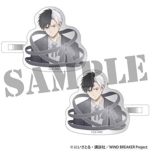 『WIND BREAKER』前髪クリップ2個セット<桜 遥> モード・リュバンver.