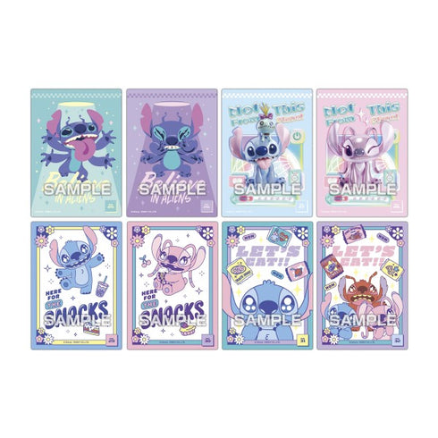 『Disney』スティッチ クリアカードコレクションガム【初回限定版】 16パック入りBOX