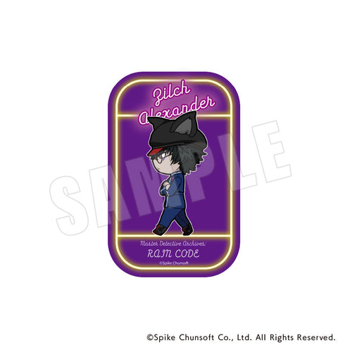 Super Detective Case Files: Rain Code Character Square Badge 03. Jill Alexander